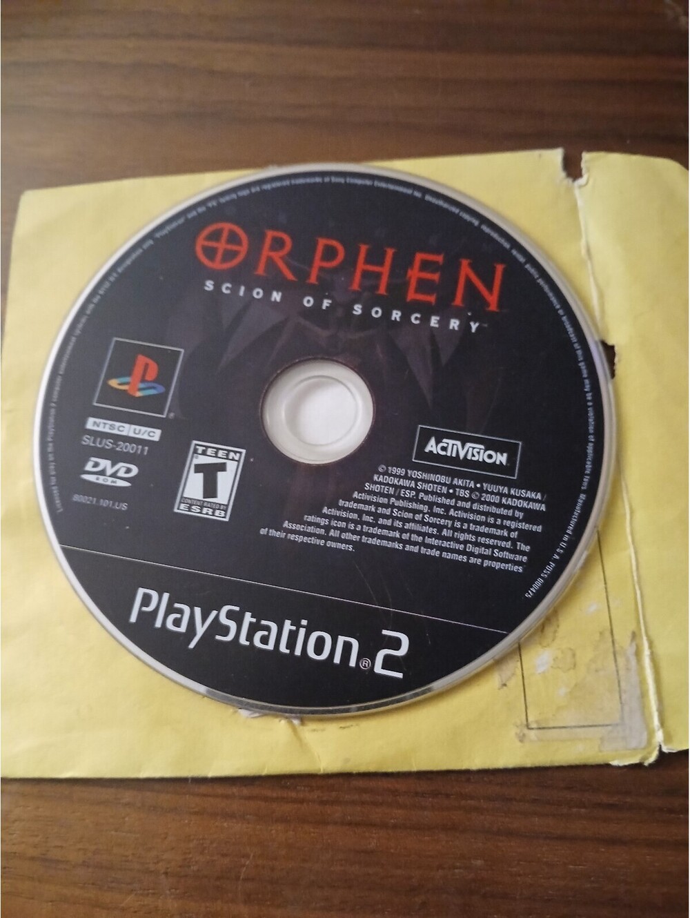 Orphen: Scion of Sorcery (Sony PlayStation 2, 2000)